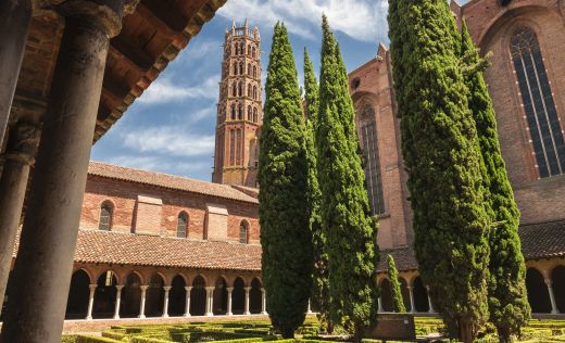 Kloster Les Jacobins In Toulouse