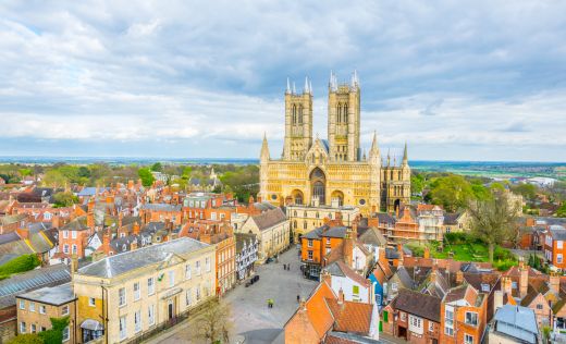 Lincoln Mit Kathedrale