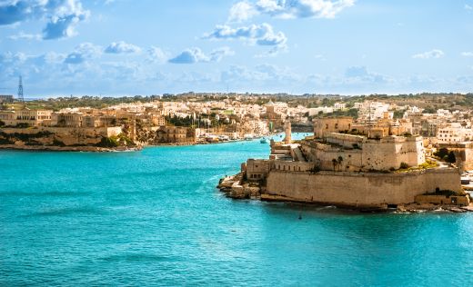 Hafen in Malta