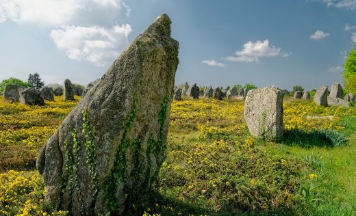 Carnac Steine in Bretagne