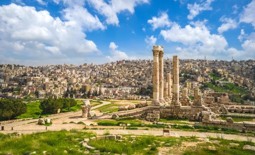 Amman Zitadelle , Jordanien