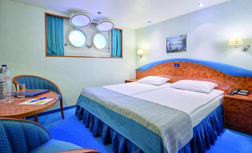 Ms Hamburg Zweibett Kabine Au&szlig;en Deck 1