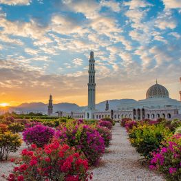 Sultan Qabus Moschee, Oman