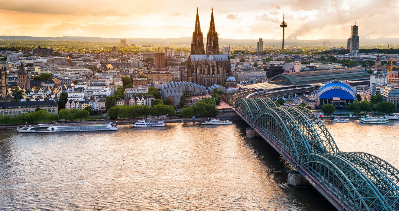 Hohenzollernbr&uuml;cke in K&ouml;ln
