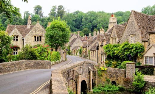 Dorf in den Cotswolds