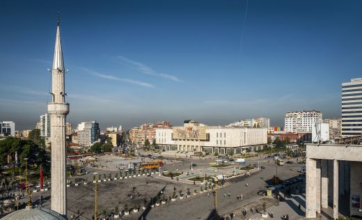 Tirana Hauptplatz