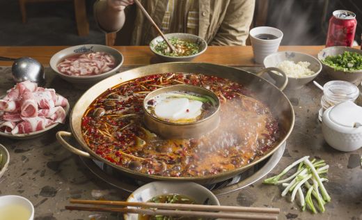Sichuan-Feuertopf