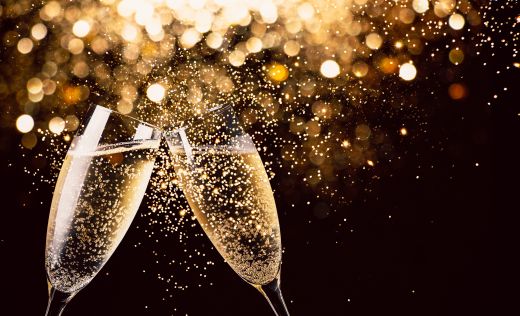 Champagnergl&auml;ser festlich