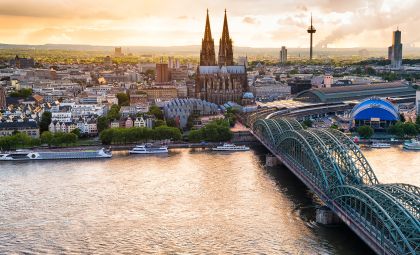 Hohenzollernbr&uuml;cke in K&ouml;ln