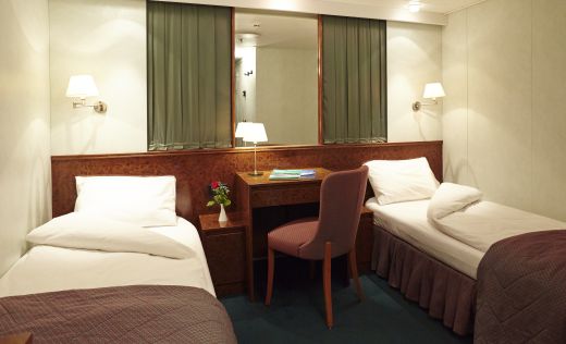 Ms Hamburg Zweibett Kabine Innen Deck 2 3