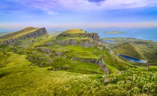Highlands mit Weitblick