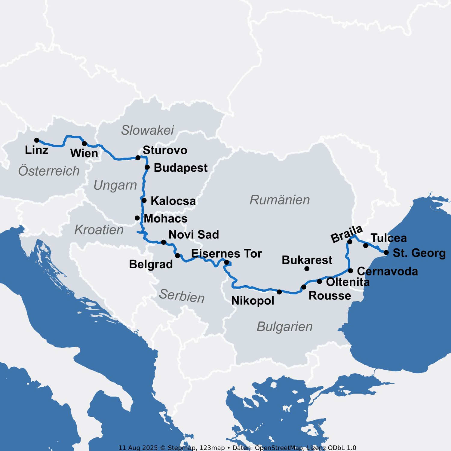 Karte Ms Nestroy Grosse Donau 2026 Ab Bis Linz